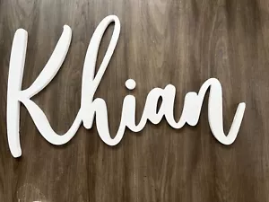Custom Name Sign Wood 20in - Picture 1 of 4