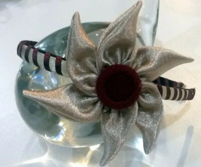 Diadema Banda para el cabello Hecha a mano Bebés Niñas Prendas para la cabeza Diseño de flores Multicolor #9 - Imagen 1 de 4