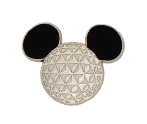 Mickey Head Shape Epcot Center Ears Individual Disney Park Trading Pin Brand New - Picture 1 of 1