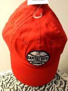 Neu mit Etikett Carter's Kleinkind Baseballmütze Capital City Champions rote Mütze 12-24 Monate - Bild 1 von 7