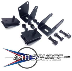 1967-72 Mopar A-Body Motor Mount Swap Set - Slant 6 To B/Rb Engine - Picture 1 of 5