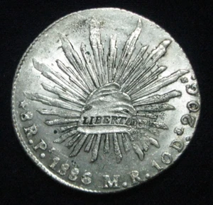 ZALDI2010 - Mexico, 8 Reales Of 1886 Potosi, Silver - Picture 1 of 3