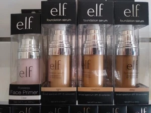 ELF E.L.F Foundation Serum Face Primer Makeup Base Variety Formula Choice Color - Picture 1 of 27