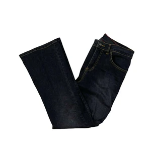 Vaqueros de mezclilla Gloria Vanderbilt Giselle pequeños 12 azul oscuro 29 entrepiernas - Imagen 1 de 9