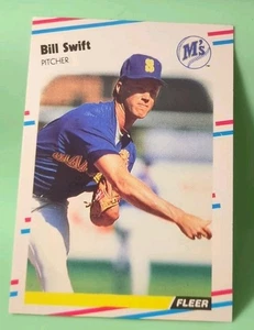1988 Fleer Update - Bill Swift #U-61 - Seattle Mariners  - Picture 1 of 2