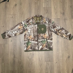 Drake Non-Typical Jacket Realtree Edge Camo Full Zip Hunting Coat Men’s L - Picture 1 of 9