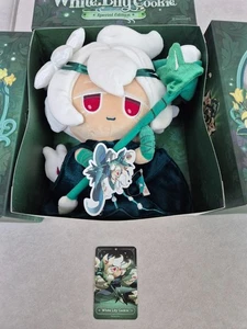 Cookie Run Kingdom White Lily Cookie Plush Doll NEW Limited edition genuine - Picture 1 of 10