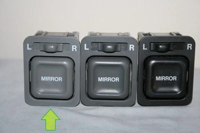 96 97 98 99 00 Honda Civic side power mirror switch control regulator light gray - Image 1 of 4