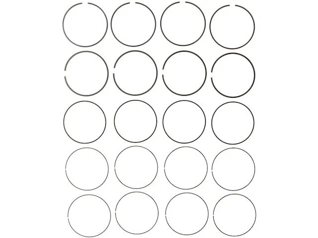 Anillo de pistón para Ford Mercury Club personalizado F-1 F-2 Mercury M47 Monterey SR42F1 Foto 1 de 1