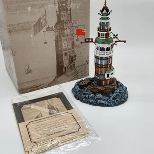 Harbour Lights - Eddystone, England Leuchtturm #636 mit Box + Medaillon - Bild 1 von 11