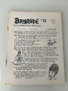 Breitseitenausgabe #32-1963 PHIL OCHS Folk Magazine Notenheft - Bild 1 von 11