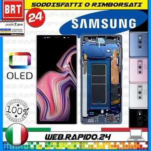 DISPLAY LCD+TOUCH SCREEN+FRAME SS OLED SAMSUNG GALAXY NOTE 9 SM-N960 SM-N960F - Foto 1 di 2