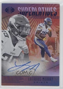 Panini Illusions Superlatives 2019 azul automático/75 Latavius Murray #SP-LM automático - Imagen 1 de 3