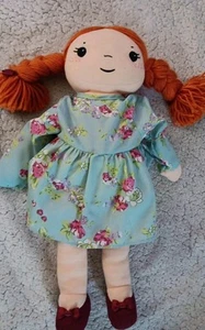 Matilda Jane Plüschpuppe Caitlin rot orange Haare Blumen Kleid 18 Zoll neu aus der Verpackung - Bild 1 von 3