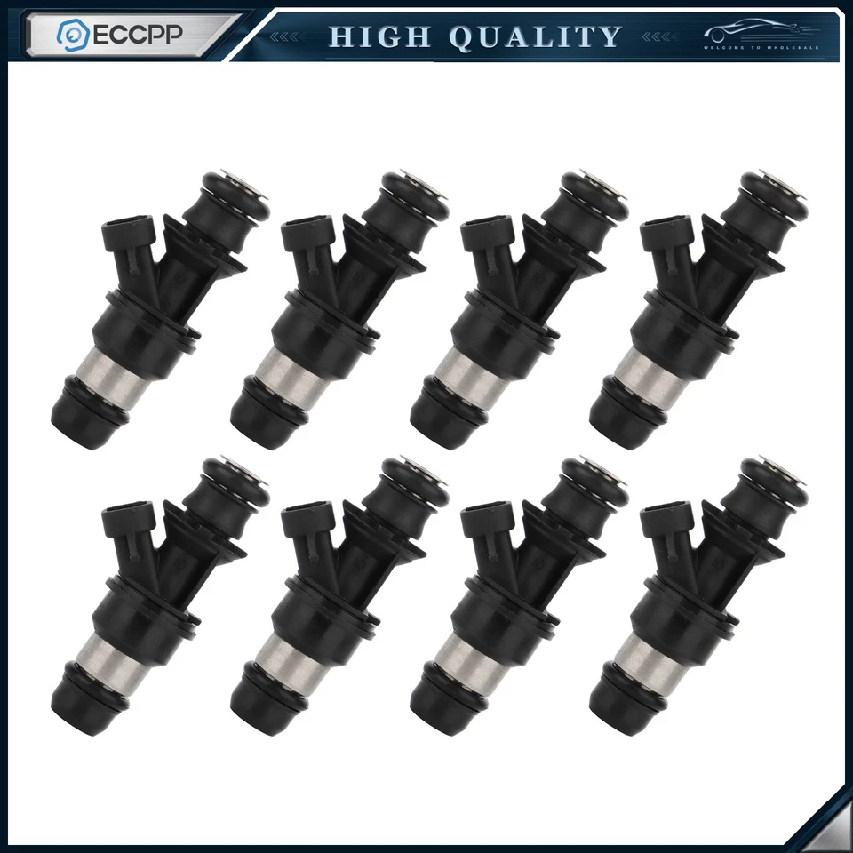Inyectores de combustible para GMC Yukon XL 2500 GMC Sierra 3500 8,1 L 2001 2002 2003 Foto 1 de 4