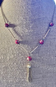 Vintage Sarah Coventry “Venetian Treasure” Red Art Glass Ball Bead 70's Necklace - Picture 1 of 8