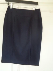AUTONOMY SMART NAVY WORK/OFFICE SKIRT - - SIZE UK 8 NEW - Picture 1 of 4