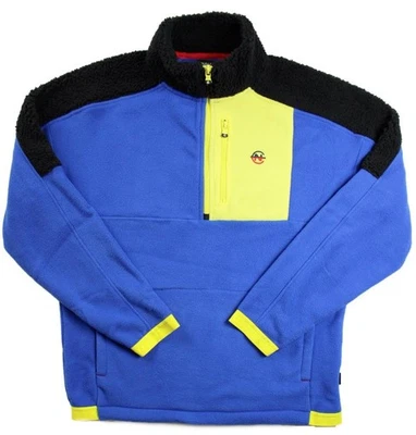 Chaqueta Pullover Polar Nautica Para Hombres S Manga Larga 1/4 Cremallera Cuello Simulado Azul $118 Foto 1 de 4