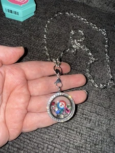 Origami Owl Jewelry Lot Necklace Charms Locket Crystals New Texas Rangers - Picture 1 of 8