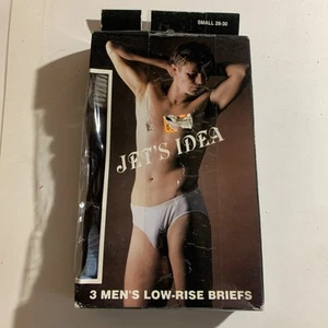 Jet’s idea Mens Low Rise Briefs Size Small Multi-Color 100% Cotton NIB - Picture 1 of 4