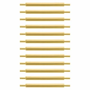 12 PIEZAS BARRAS DE RESORTE SUBMARINO Y GMT DE 20 MM PARA ROLEX 20 MM CHAPADAS EN ORO - Imagen 1 de 4