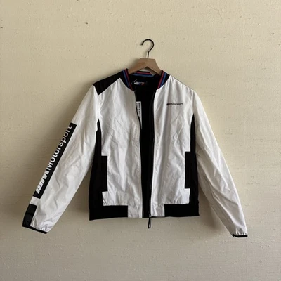 Jaqueta BMW Motorsport Windbreaker Rain Bomber Genuína Feminina Grande NOVA - Imagem 1 de 4