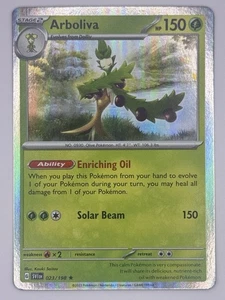 Arboliva 023/198 Scarlet & Violet Blister Line Holo Promo Near Mint NM - Picture 1 of 3