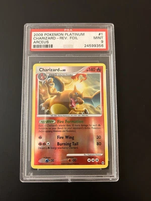 Charizard 1/99 Arceus Reverse Holo PSA 9 MINT - Image 1 of 2