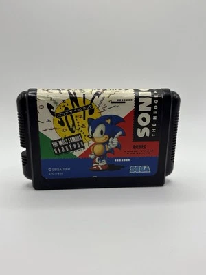 Sonic the Hedgehog | Sega Mega Drive MD | Game Japan JP Cart Only - Tested - Image 1 of 4