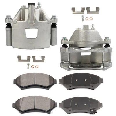 Pinzas de freno delanteras izquierda derecha para Buick Park Avenue 1997-2005 pastillas de freno 6 piezas Foto 1 de 4