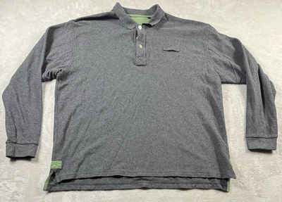 Orvis Men's Signature Quarter 1/4 Button Down Sweatshirt Gray Pullover XL - Image 1 of 4