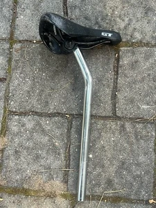 RARE GT GT-5 siège vélo BMX old school selle vélo vintage vicomte drop nose - Photo 1/7