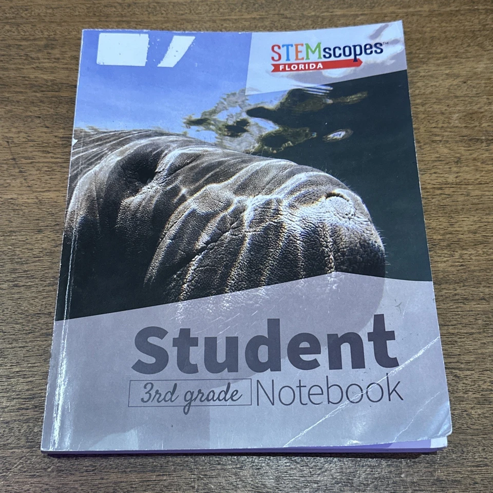 STEMscopes Florida Student Notebook, 3rd Grade Workbook Paperback  PRE OWNED - Image 1 of 4