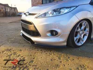 Front Splitter front lip, spoiler for Ford Fiesta MK7 Zetec S TRC - Picture 1 of 7