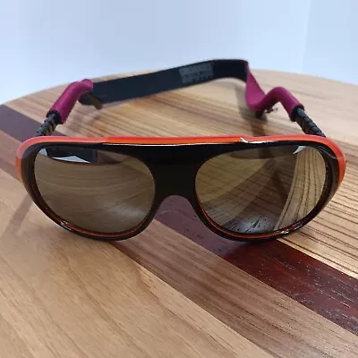 Gafas de sol de colección años 60 70 ESTILO OJOS espejadas deportista Japón piloto esquí croakies Foto 1 de 4