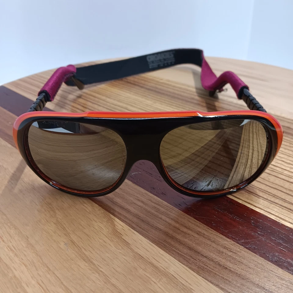 Gafas de sol de colección años 60 70 ESTILO OJOS espejadas deportista Japón piloto esquí croakies Foto 1 de 4