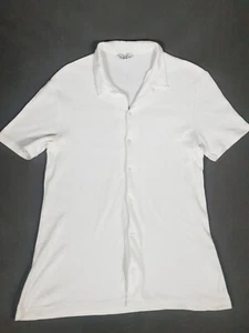 Reiss Poloshirt Herren Medium Weiß Vollknopf Kurzarm - Bild 1 von 7