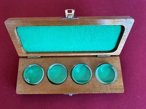 NICE MITUTOYO NO 157 901 / OPTICAL FLAT SET 1 : MINT CONDITION - Picture 1 of 5