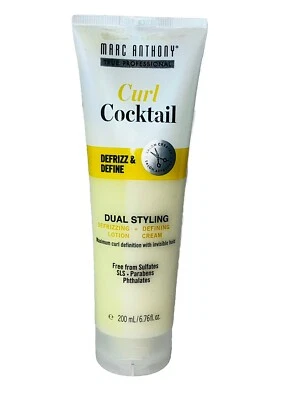 Marc Anthony Curl Cocktail DEFRIZZ & DEFINE Dual Styling Cream Lotion NEW - Image 1 of 4