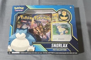 Pokemon TCG: Snorlax Karten & Pin Sammlung 3 Booster Packs Neu - Bild 1 von 1