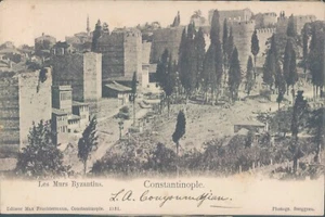 TÜRKEI Konstantinopel Byzantinische Mauern 1900er PC - Bild 1 von 2