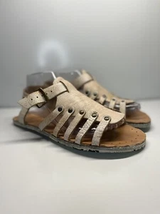 Sbicca Vintage Collection Artisanal Huarache Sandals Women's Size 8 Leather - Picture 1 of 12