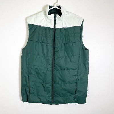 Chaleco térmico Brooks Cascadia verde blanco grande para hombre Foto 1 de 3