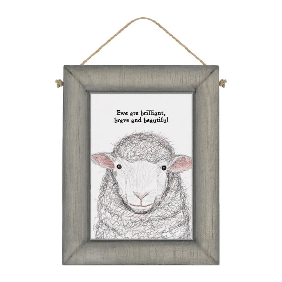 Handmade Plaque Gift Hanging Rustic Wooden Art Sign Sentimental His Her Friend - Image 1 of 1