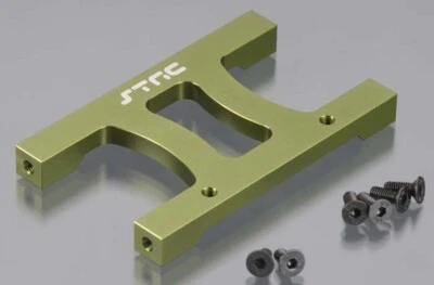 STA80026HG STRC CNC Aluminum Chassis "H" Brace SCX10 (GREEN) - Image 1 of 4
