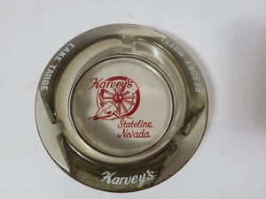 1960s Harvey's Stateline Nevada Ashtray Lake Tahoe Casino Vintage - Picture 1 of 5