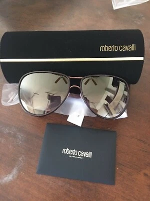 Gafas de sol Roberto Cavalli Gorgona bronce claro/marrón RC106 Foto 1 de 2