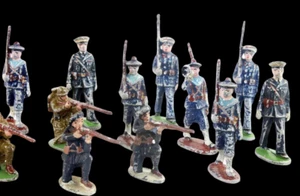 QUIRALU  15 FIGURINES / jouets anciens - Imagen 1 de 5