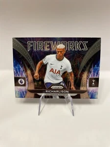 Richarlison - Fuegos artificiales - Panini Prizm 2022/23 Premier League Fútbol Tottenham #40 - Imagen 1 de 2