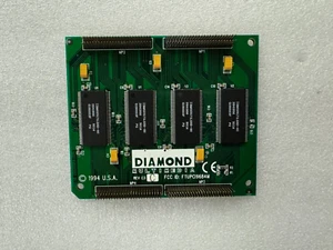 Vintage DIAMOND ST 64 VIDEO VRAM MEMMODC3 Upgrade CARD 23030064-009 - Picture 1 of 2